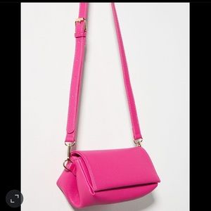 Anthropologie Pink Crossbody Bag